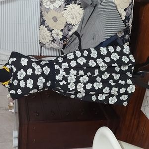 New York & Company Eva Mendes A-line floral dress